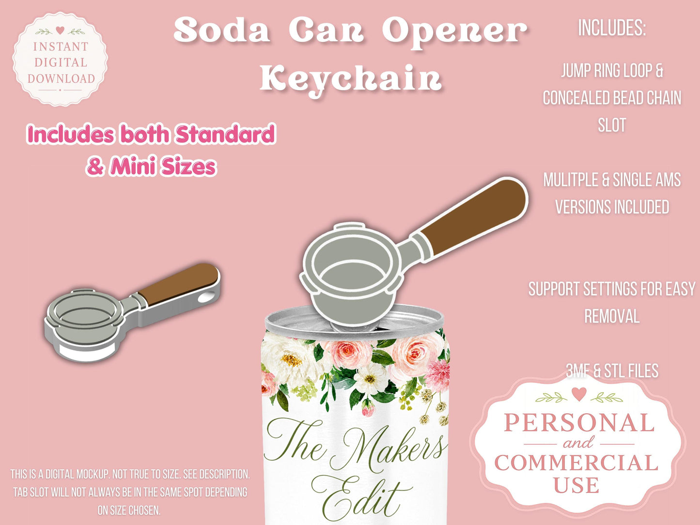 Portafilter - Can Tab Opener - Digital File