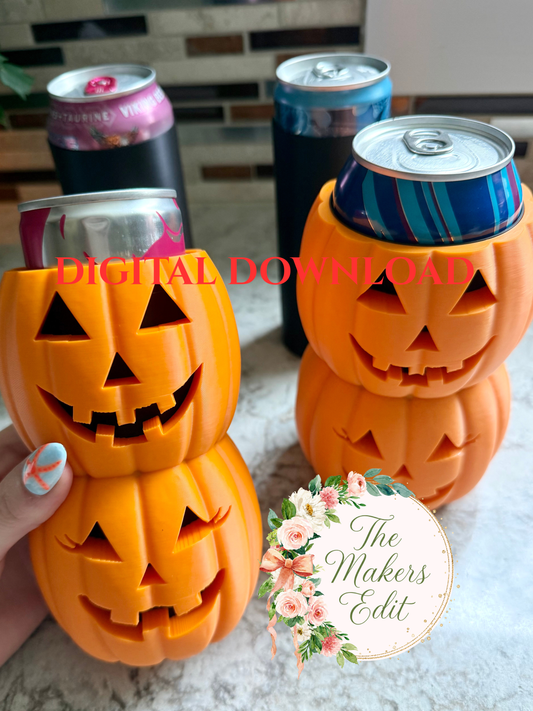 Pumpkin Coozie Bundle | All Sizes - 12oz std, 12oz slim, 8.4oz, & 16oz - 7.5oz Mini - 8.4oz Alani - Digital File