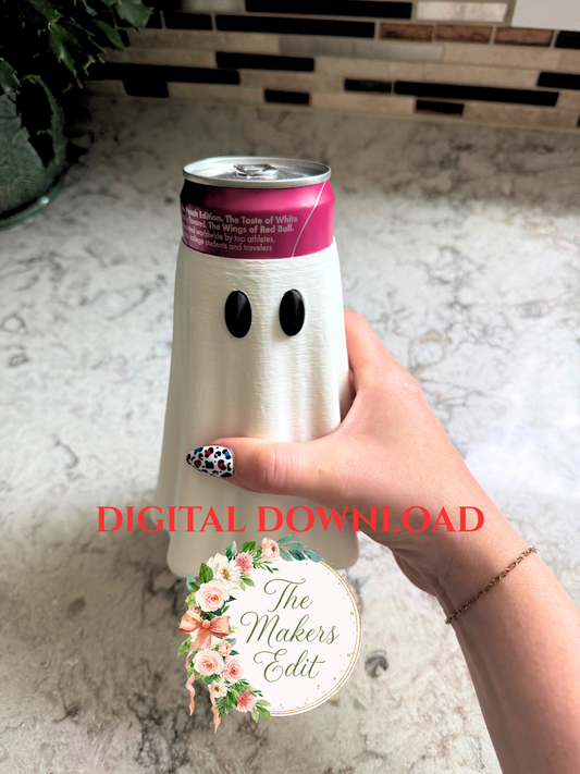 Spooky Coozie | 12oz Slim Can Size - Digital File