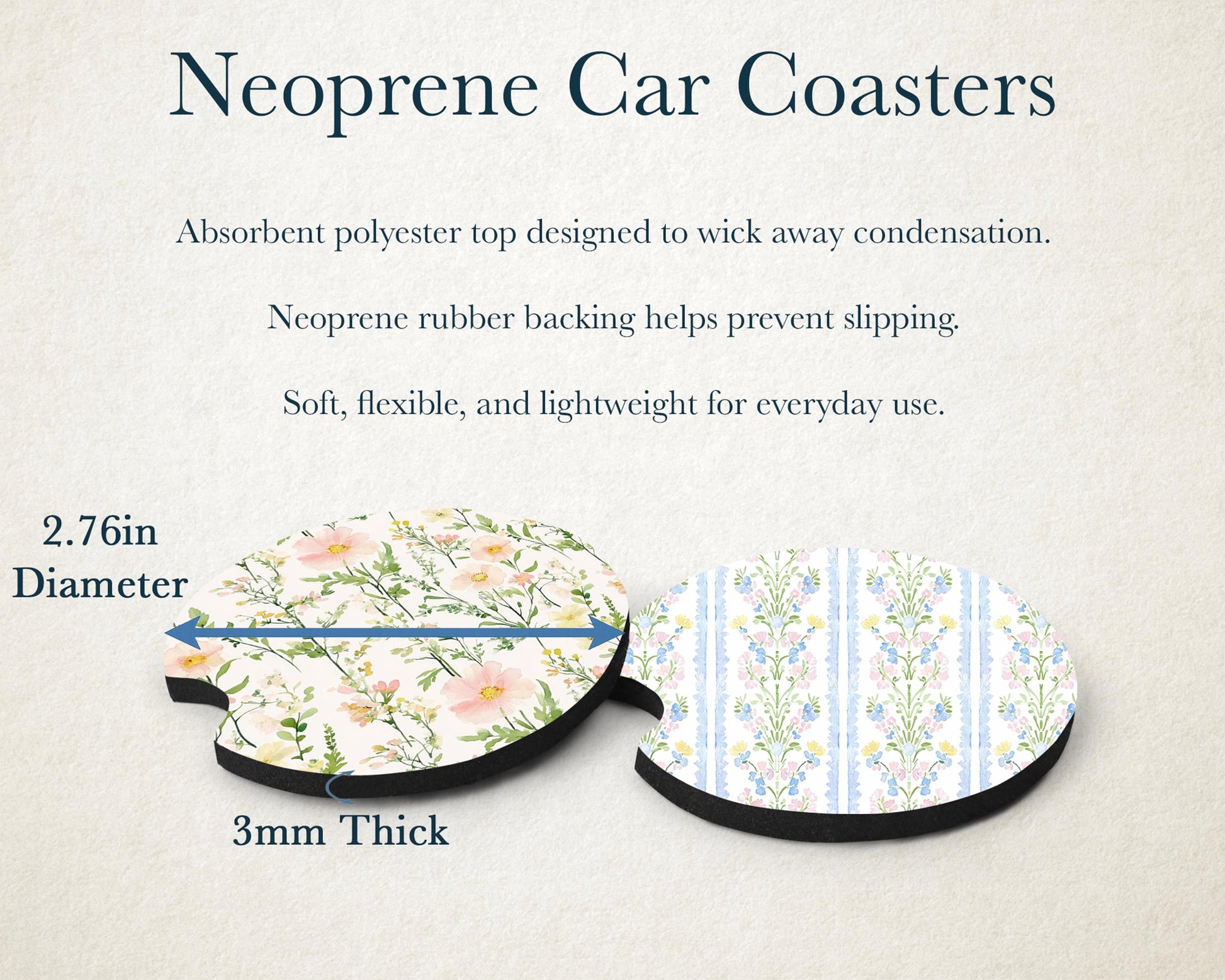 Car Accessories | Front License Plate, License Plate Frame, and Car Coasters | Brook Trout Mountain Scene