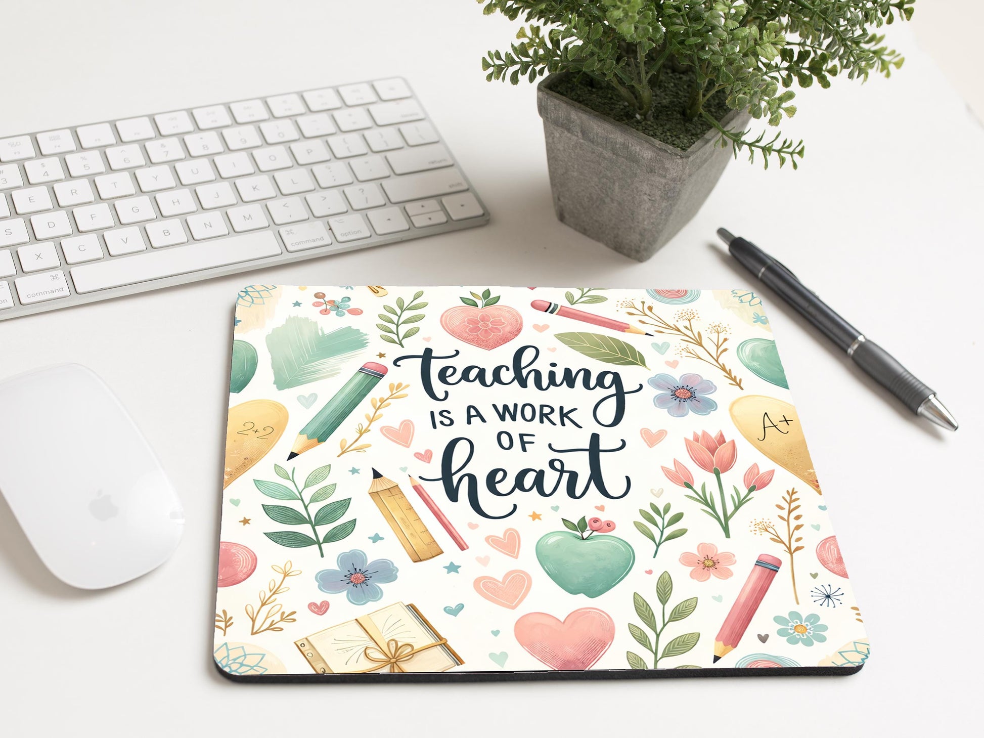 Teacher Mousepad | Teacher Appreciation Gift | Teacher Desk Accessories