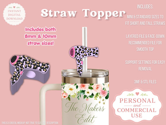 Leopard Print Hair Dryer