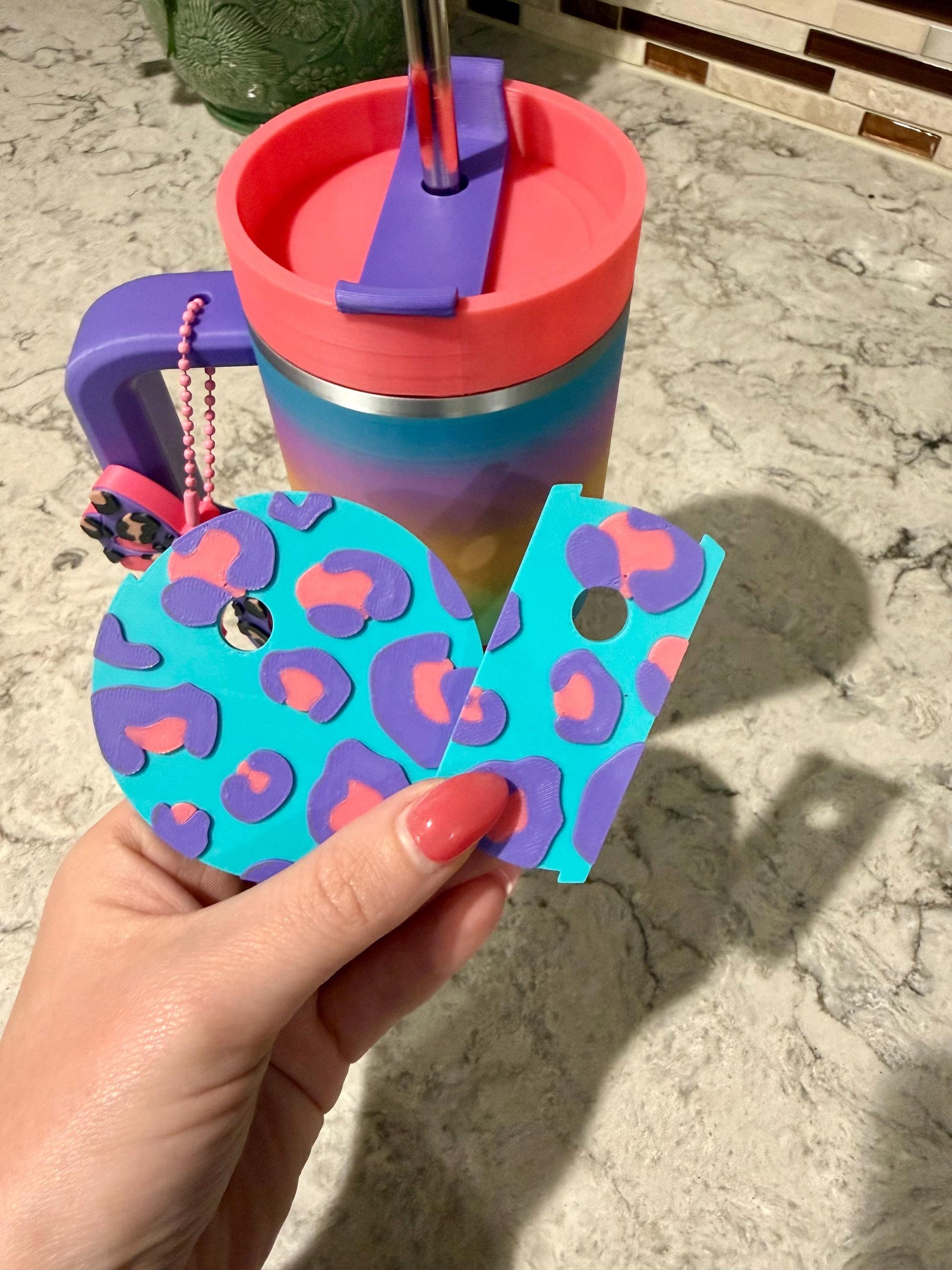 Decorative Toppers for Tumbler Can Holder | STL 3MF | Commercial Use