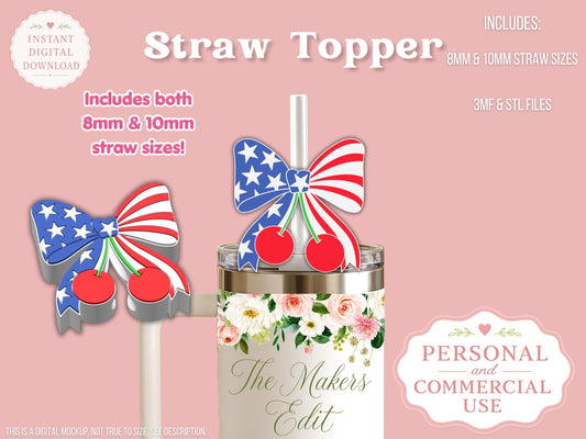 Independence Day Bow Cherries