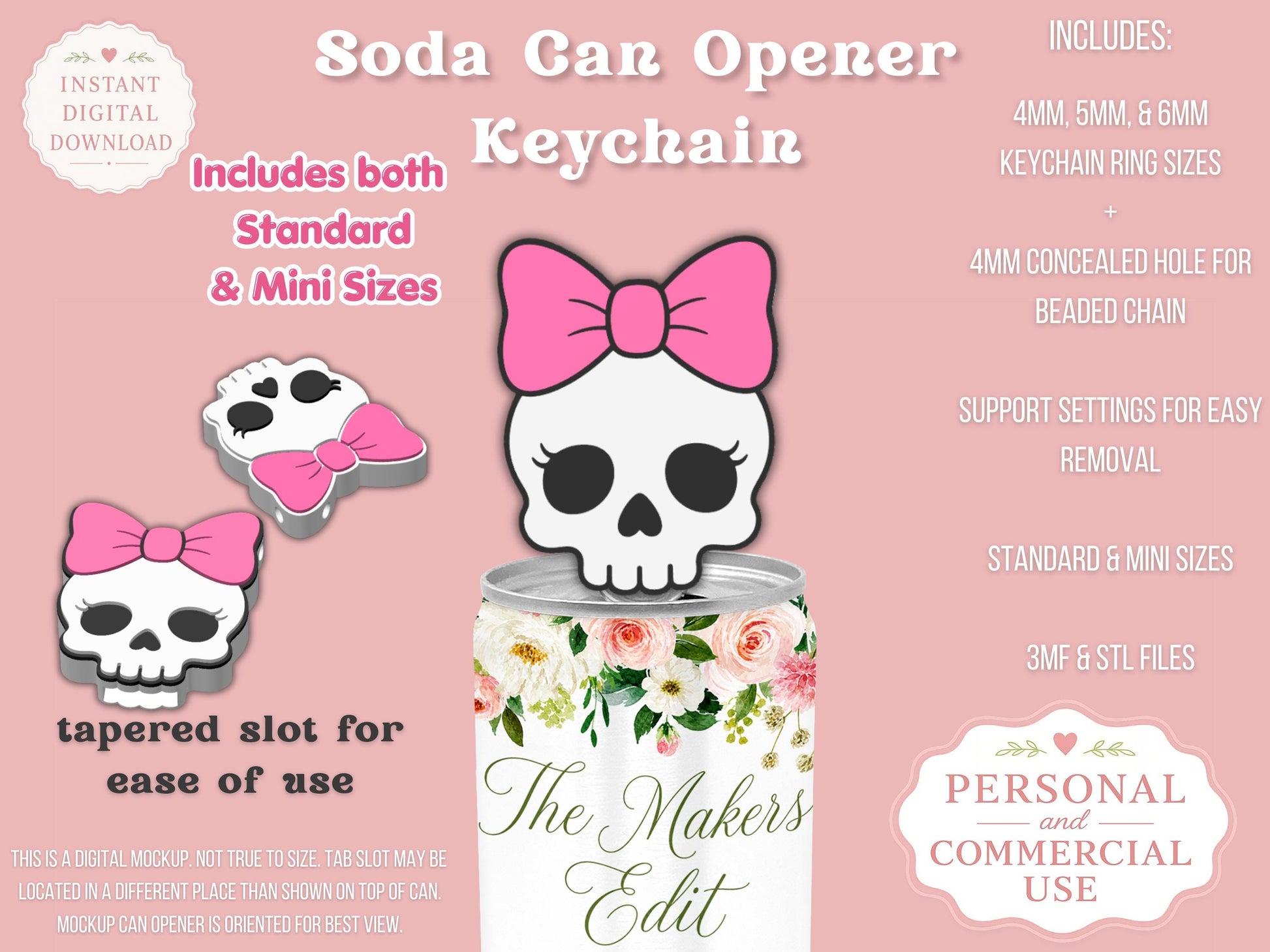 Skeleton Coquette Bow