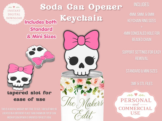 Skeleton Coquette Bow
