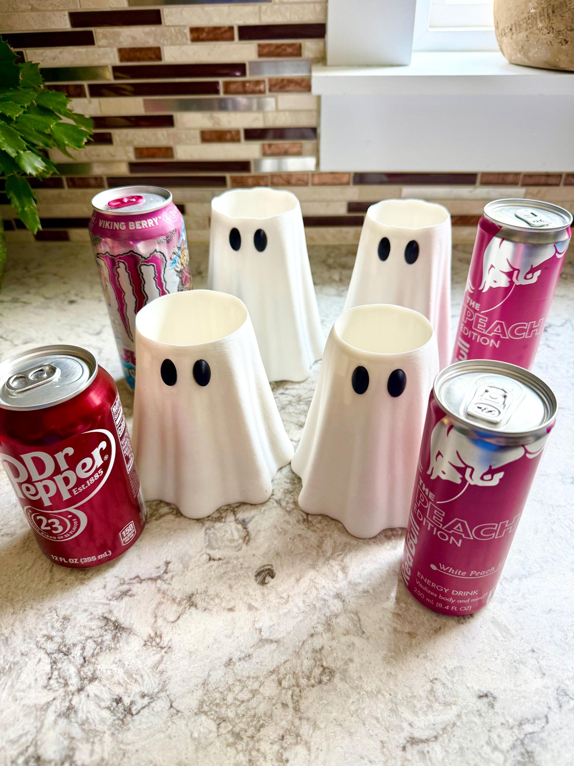 Ghost Can Sleeve Bundle | All Sizes - 12oz std, 12oz slim, 8.4oz, & 16oz | STL 3MF | Commercial Use